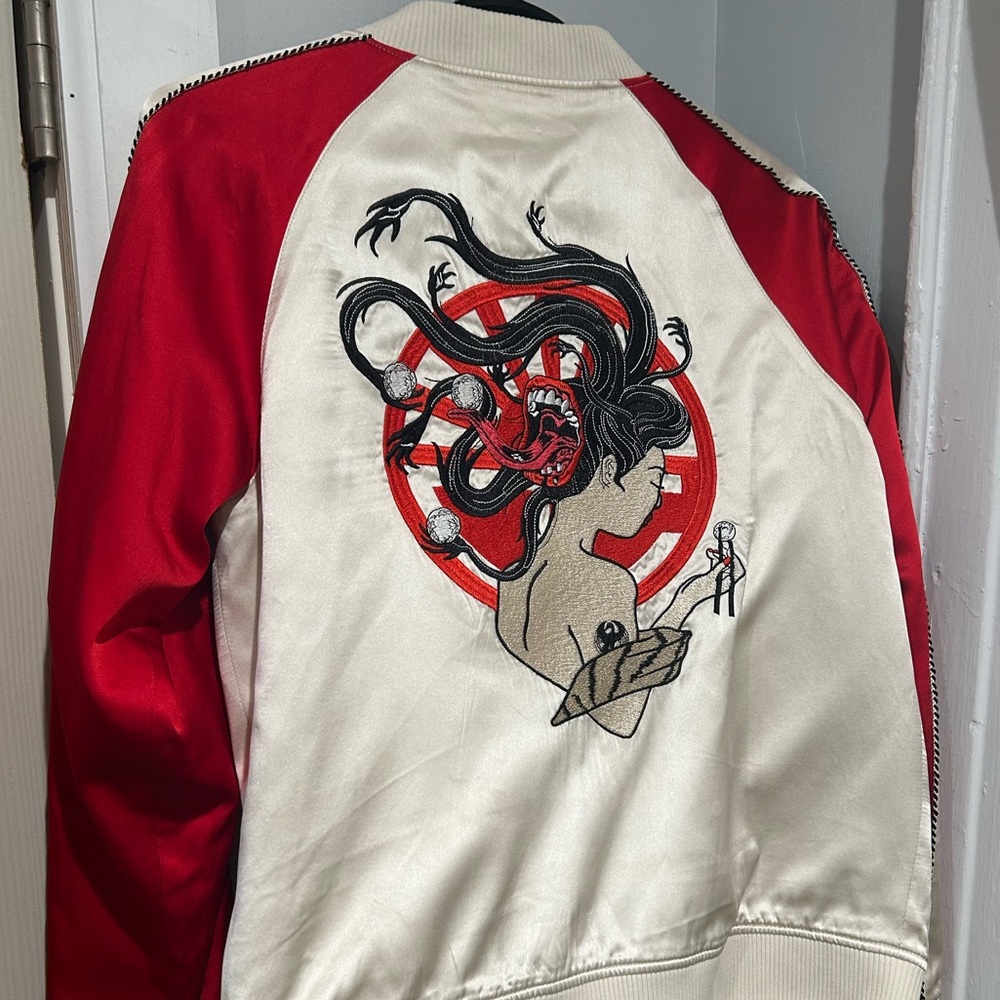 Opening Ceremony Reversible Silk Yokai Jacket Siz… - image 1